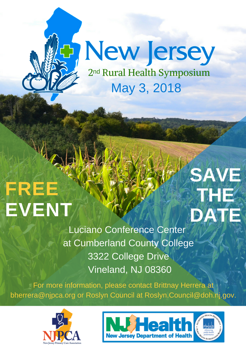 New Jersey 2nd Rural Health Symposium NJPCA